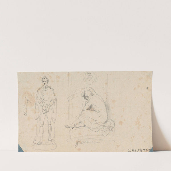 Two Tombstones in Westminster Abbey by Nicaise De Keyser