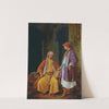 Two Turkish Merchants Conversing by Jacob Toorenvliet