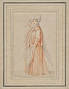 Two Veiled Young Women, probably Lilla Amnani and her sister (1786)