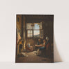 Two Veterans Playing 'Piquet' by Pierre Duval Le Camus
