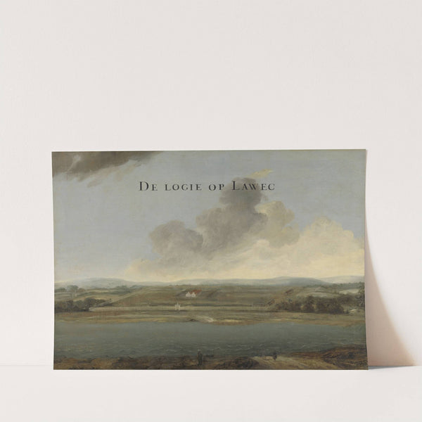 Two Views of Dutch East India Company Trading Posts; Lawec in Cambodia and Banda in the Southern Moluccas (c. 1662 - c. 1663) by Johannes Vinckboons