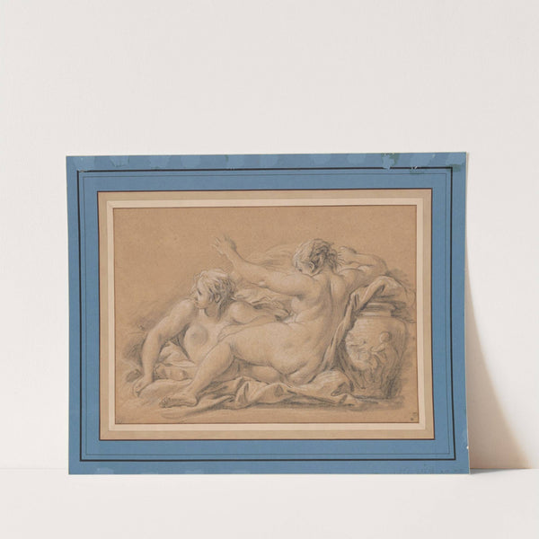 Two Water Nymphs by François Boucher