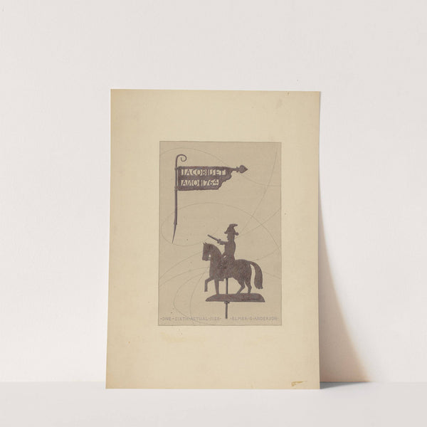 Two Weather Vanes by Elmer G. Anderson