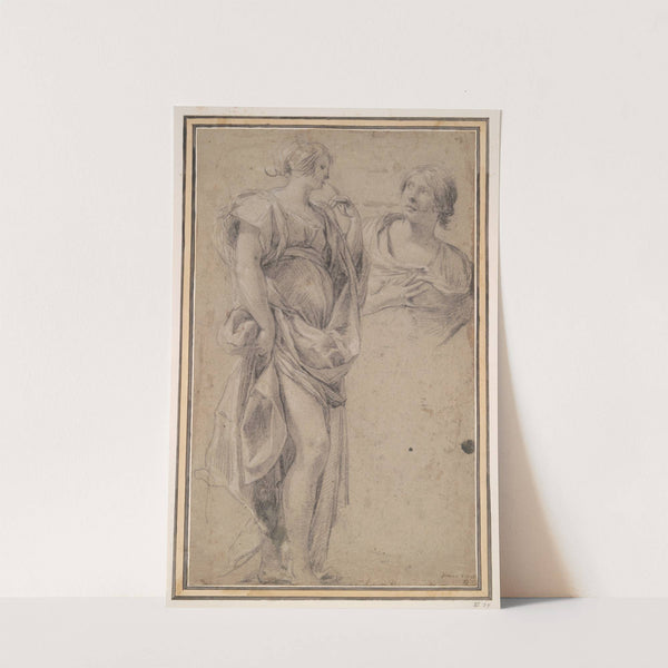 Two women by Simon Vouet