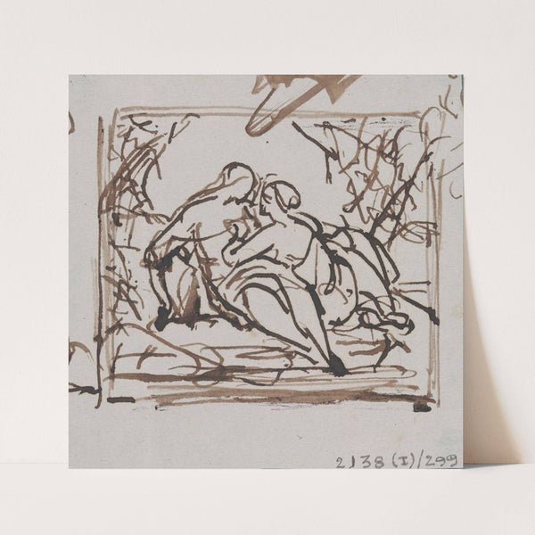 Two Women by Nicaise De Keyser