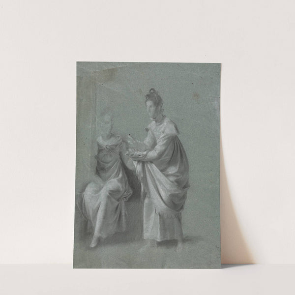 Two Women by Pierre-Paul Prud'hon