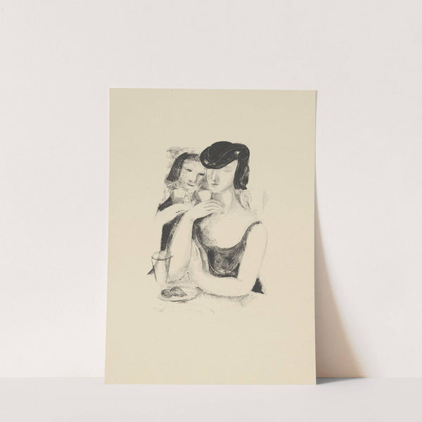 Two women drinking by Jean-Louis Boussingault