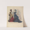 Two Women in Day Dresses (1875) by Jules David