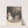 Two women seated with books. (1898) by William Henry Walker