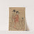 Two Women Walking by a Stream Directed by Boy (late 18th century – ca. 1806) by Kitagawa Utamaro