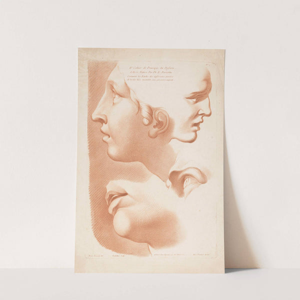 Two women’s faces, mouth and eye (1749-1849) by Louis-François Roubiliac