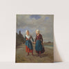 Two Young Girls (c.1850-1855) by Constant Troyon