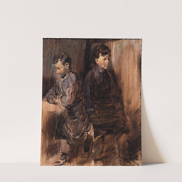 Two young shoemaker by Wilhelm Busch