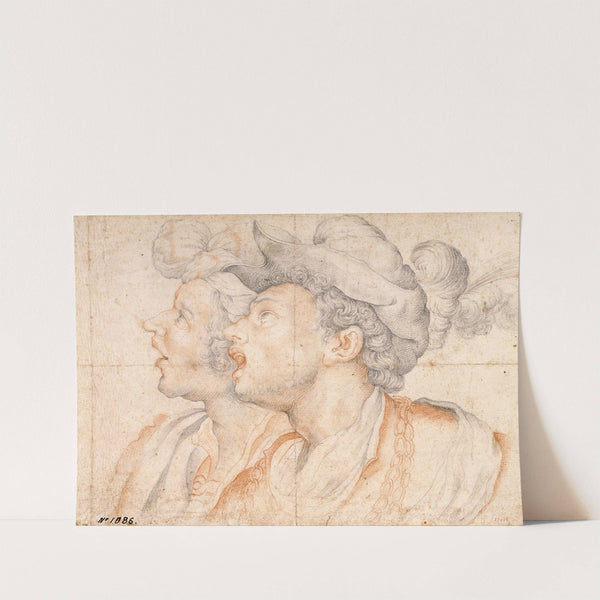 Two Youths' Heads by Camillo Procaccini