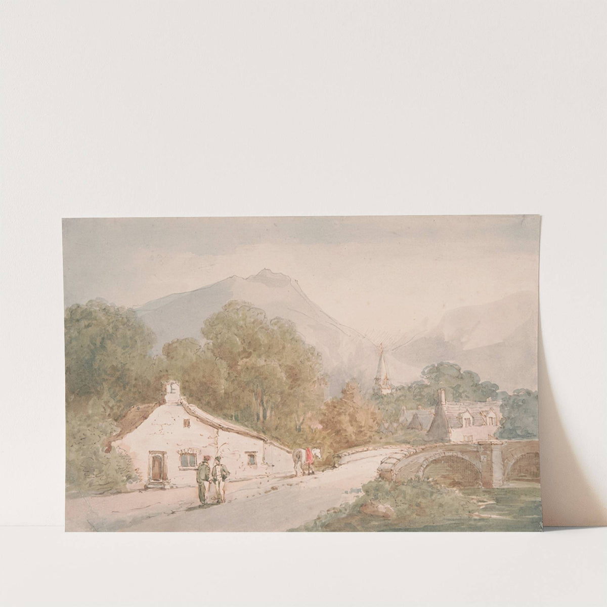 Tyn Dhu Mill, North Wales by John Baverstock Knight