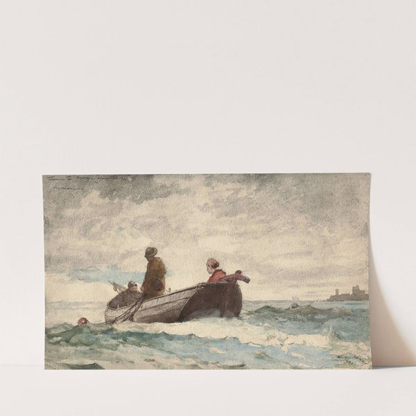 Tynemouth Priory, England (1881) by Winslow Homer