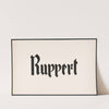 Typographical studies for Ruppert Beer by Winold Reiss