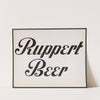 Typographical studies for Ruppert Beer by Winold Reiss