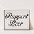 Typographical studies for Ruppert Beer by Winold Reiss