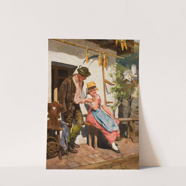 Tyrolean Couple by J. Sellenati