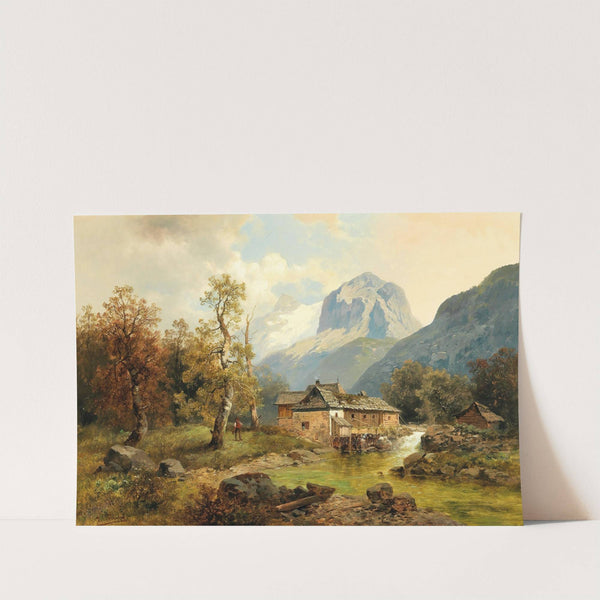Tyrolean Scene by Josef Thoma