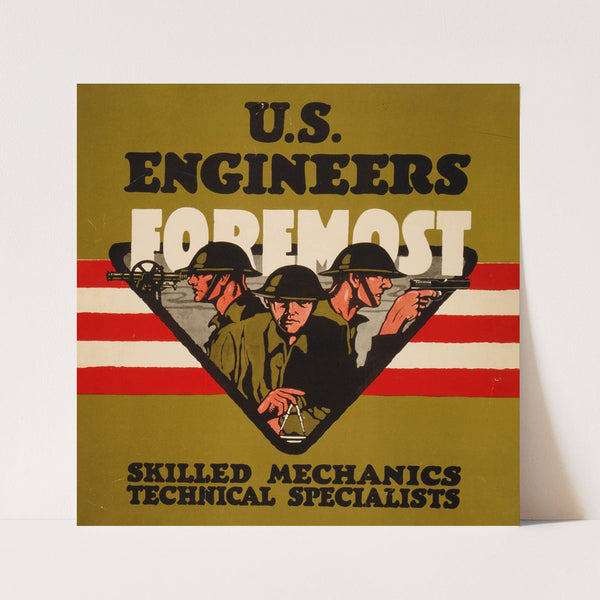 U.S. Engineers – Foremost Skilled mechanics, technical specialists by Charles Buckles Falls