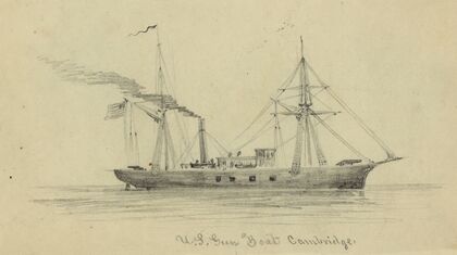 U.S. Gun Boat Cambridge
