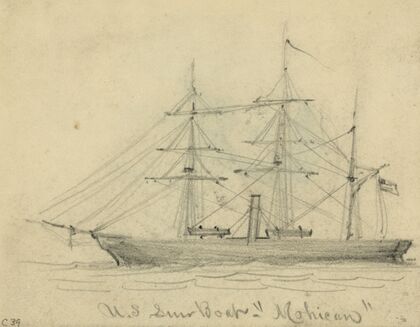 U.S. Gun Boat Mohican