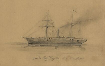 U.S. Gun Boat Montecello