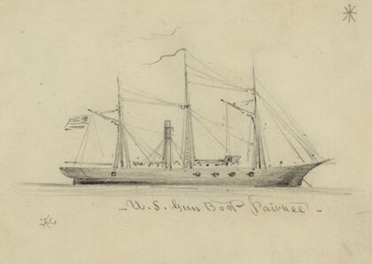 U.S. Gun Boat Pawnee