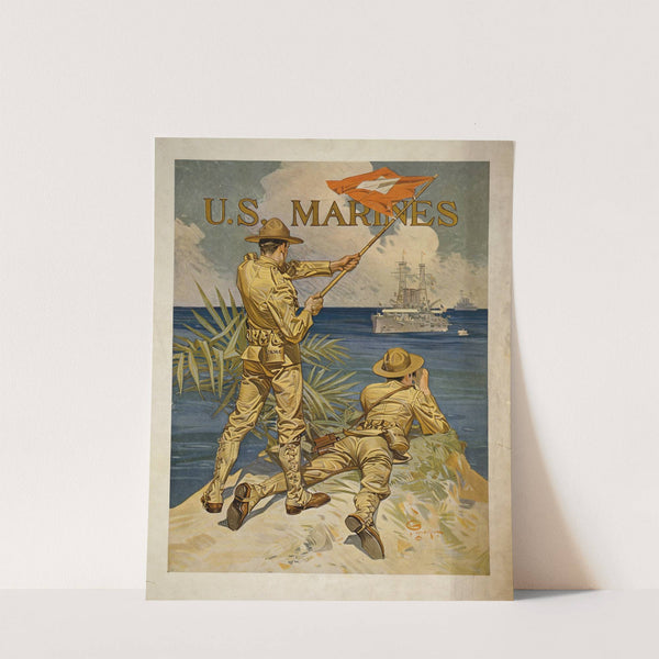 U.S. Marines (1917) by Joseph Christian Leyendecker