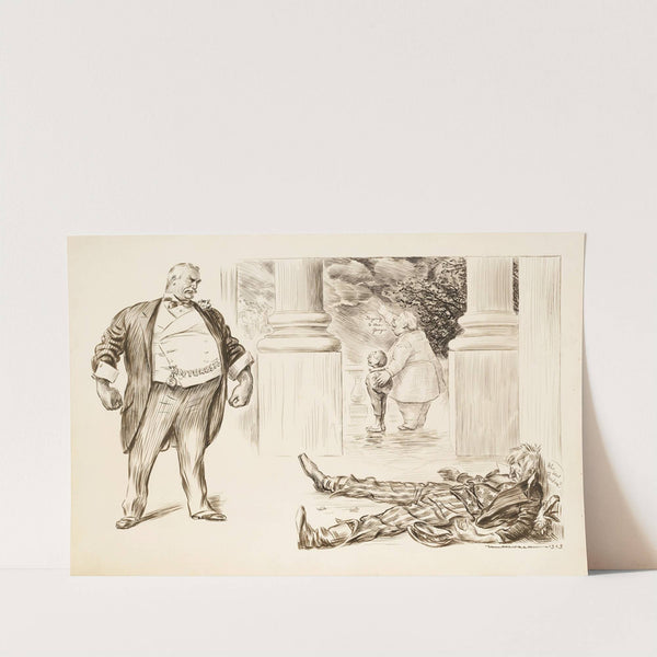 U.S. Senate Income Tax! Tariff Revision! Anything else (1909) by William Henry Walker