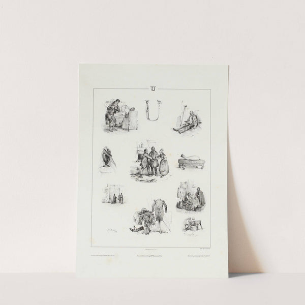 U (1833) by Victor Adam