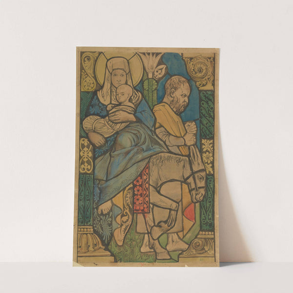 Ucieczka do Egiptu (1891) by Stanisław Wyspiański