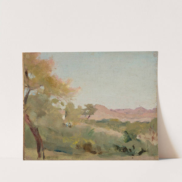 Udaipur – Indian landscape. From the journey to India by Jan Ciągliński