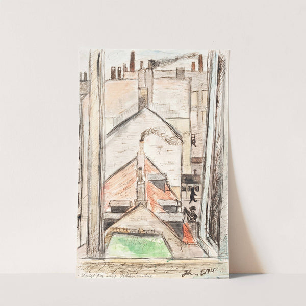 Udsigt fra mit køkkenvindue by John Christensen