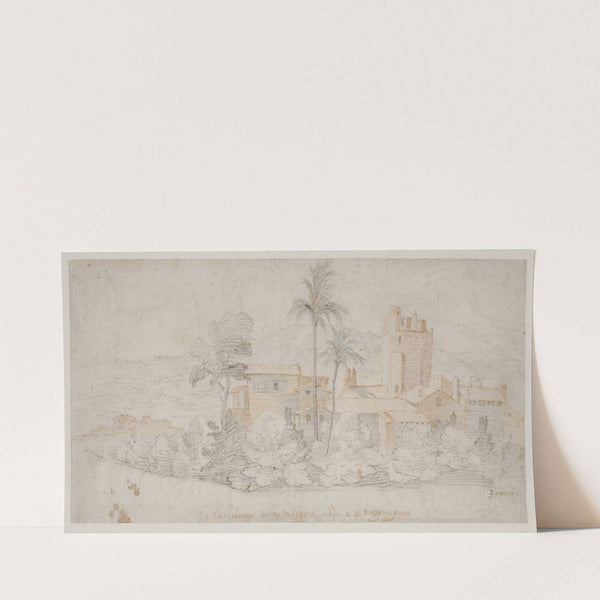 Udsigt over Barcelona by Federico Zuccaro