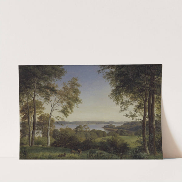 Udsigt over Skarre Sø by P. C. Skovgaard