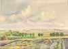 Udsigt Over Sommerlandskab