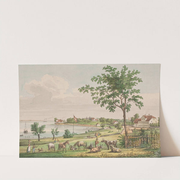 Udsigt ved Bellevue by Jens Holm