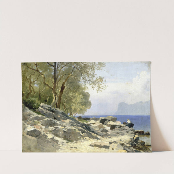 Ufer am Gardasee by Carl Bolze