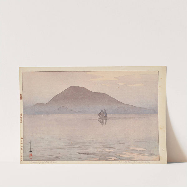 Ugo no yube (Evening after rain) (1926) by Yoshida Hiroshi
