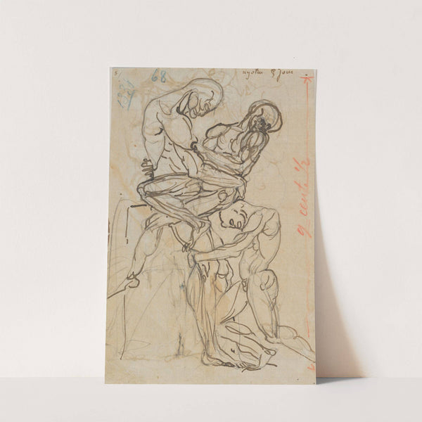 Ugolino and his Sons (1880–85) by Auguste Rodin