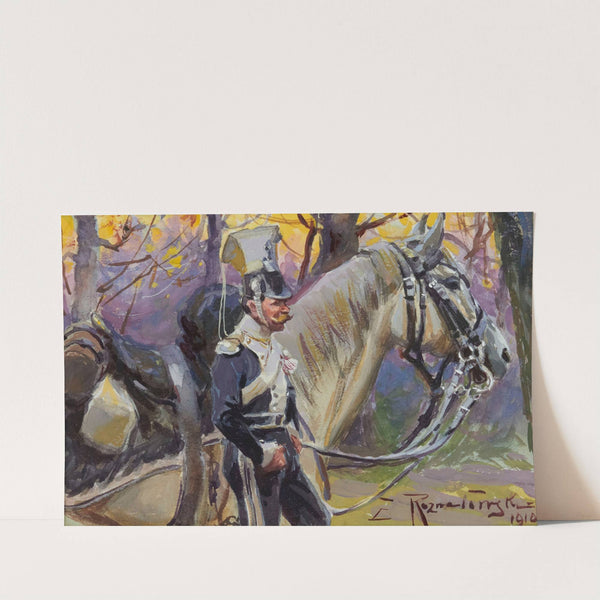 Uhlan of the 2nd Regiment (1910) by Zygmunt Rozwadowski