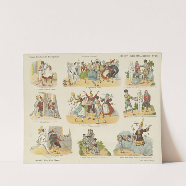 Uit het leven van Arlequin (1875-1919) by Emrik & Binger