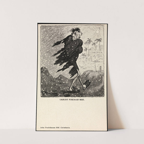 Ukrudt forgaar ikke by Theodor Kittelsen