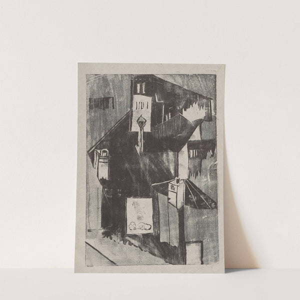 Ulica z latarnią (1914) by Tadeusz Makowski