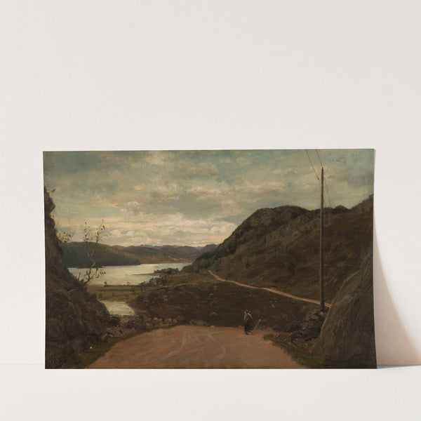 Ulvegjelsbakken, Mandal by Amaldus Nielsen