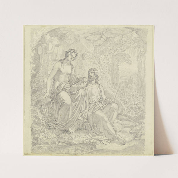 Ulysses and Calypso by Ferdinand Fellner