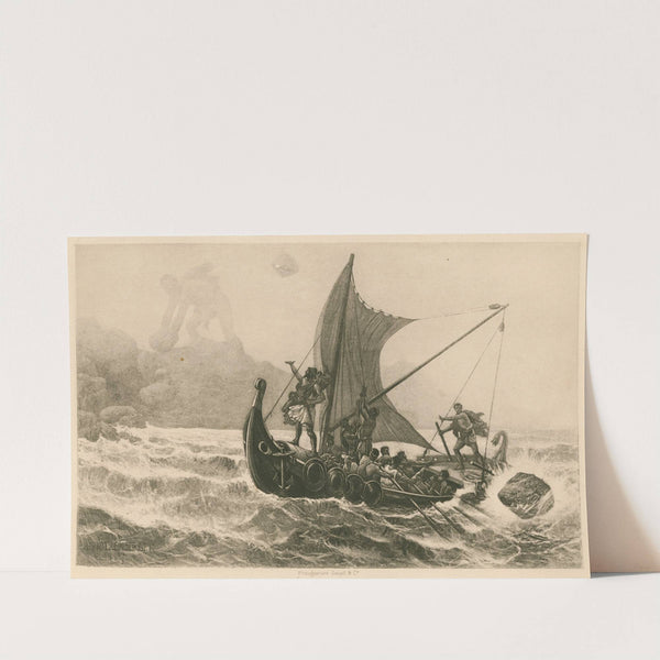 Ulysses defying the Cyclops (1887) by Louis Frédéric Schützenberger